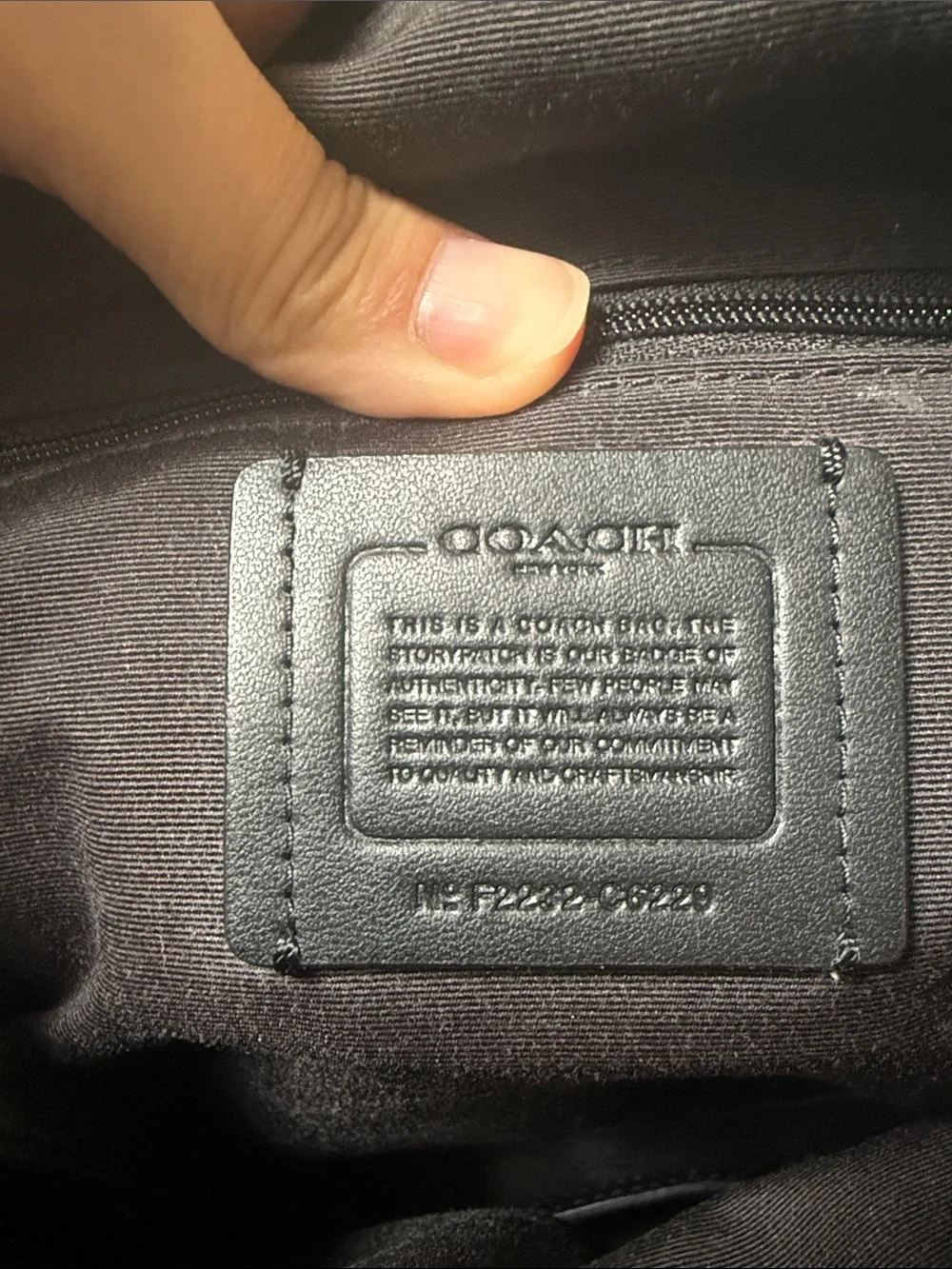 Coach shoulder bag